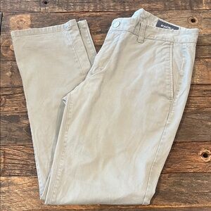 Bonobos Gray Chino Pants Tailored Fit